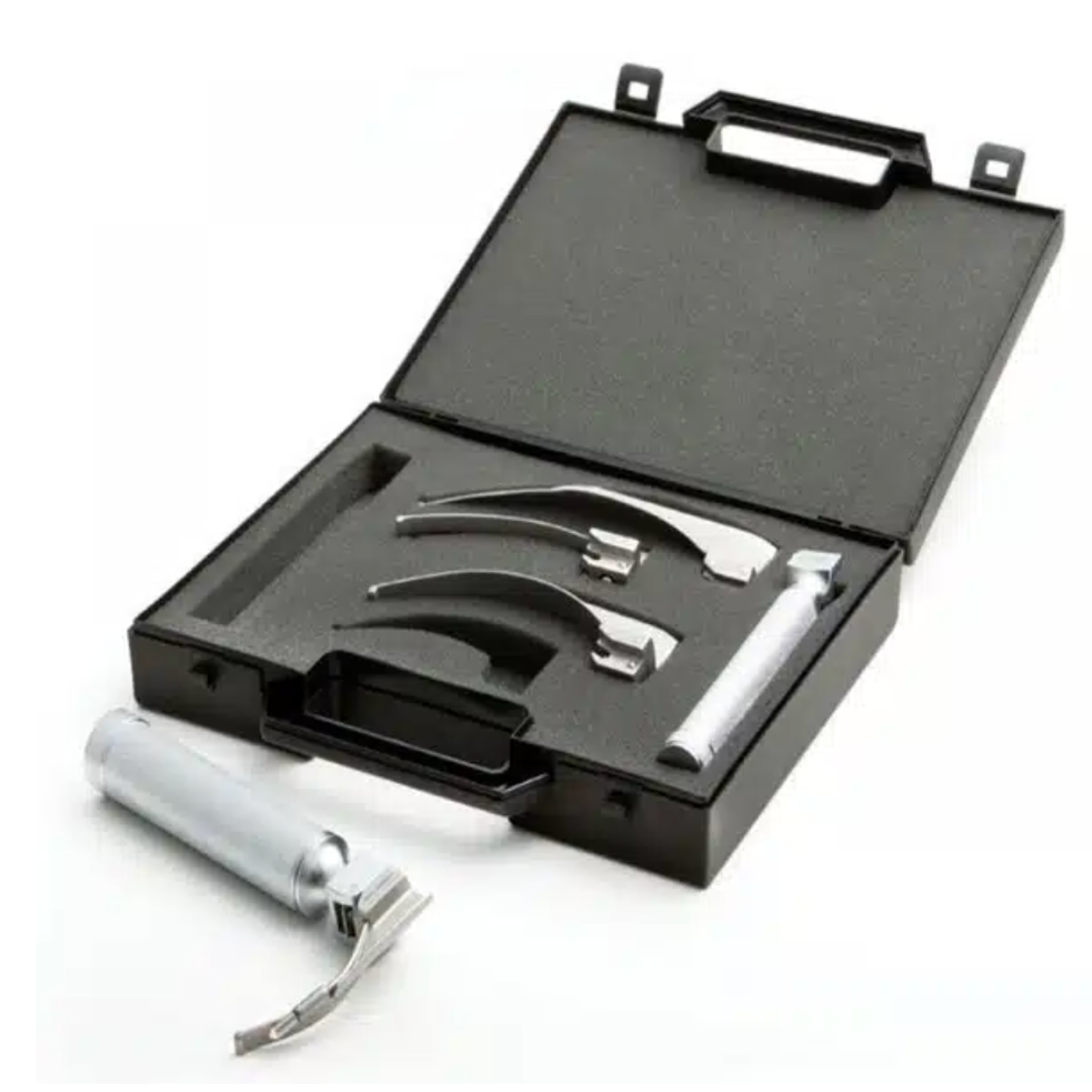 SET DE LARINGOSCOPIO MILLER SATINADO ESTÁNDAR