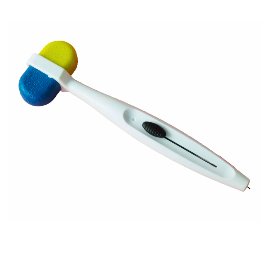 Martillo neurológico tipo Taylor, bicolor