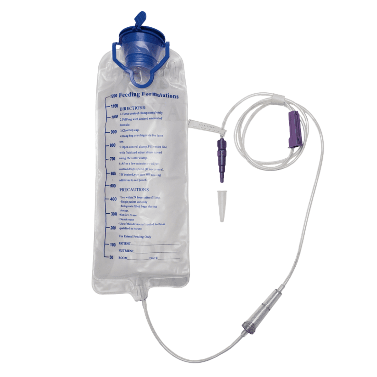 BOLSA DE ALIMENTACION ENTERAL 1200 ML
