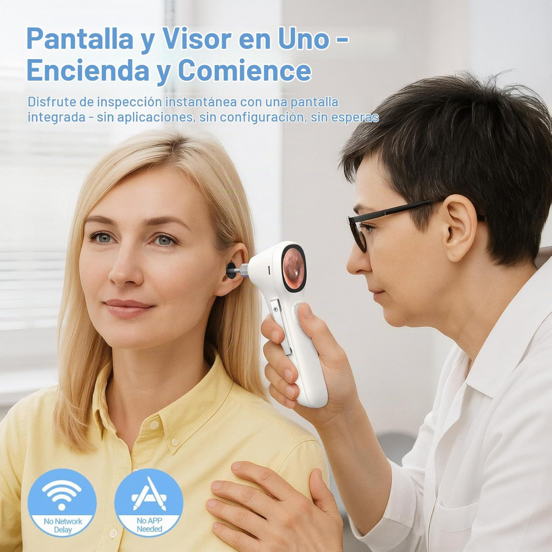 OTOSCOPIO DIGITAL CON PANTALLA IPS SA160 – EQUIPO DE DIAGNÓSTICO