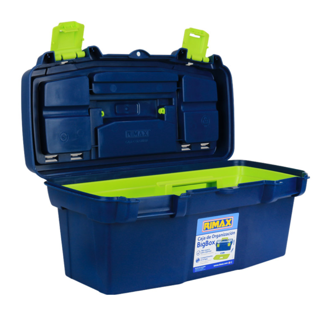 CAJA ORGANIZADORA DE ENFERMERÍA, BOTIQUÍN 16 AZUL-VRD