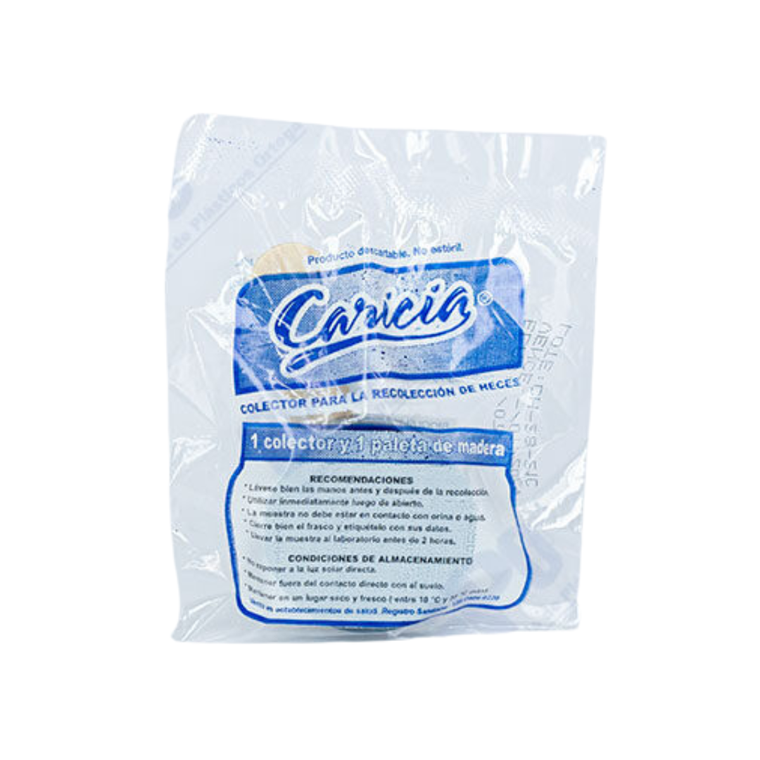 ENVASE COLECTOR PARA HECES