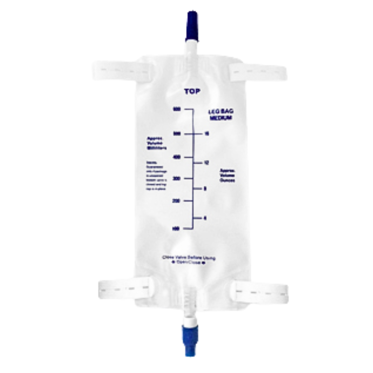 BOLSA - FUNDA RECOLECTORA DE ORINA PARA PIERNA 600 ML