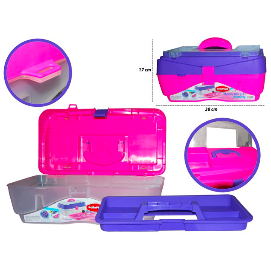 Caja organizadora #14 fucsia