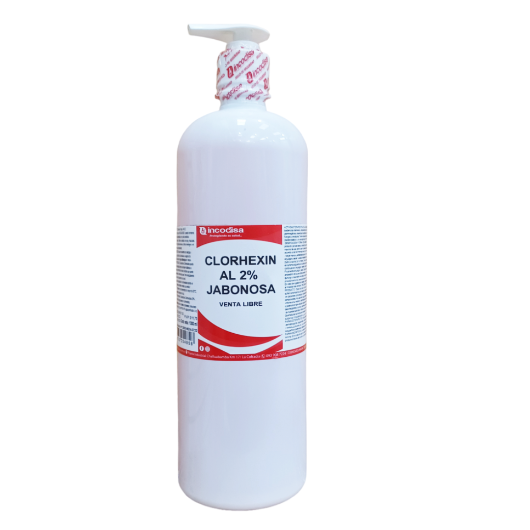 CLORHEXIDINA AL 2% Jabonosa 500ml