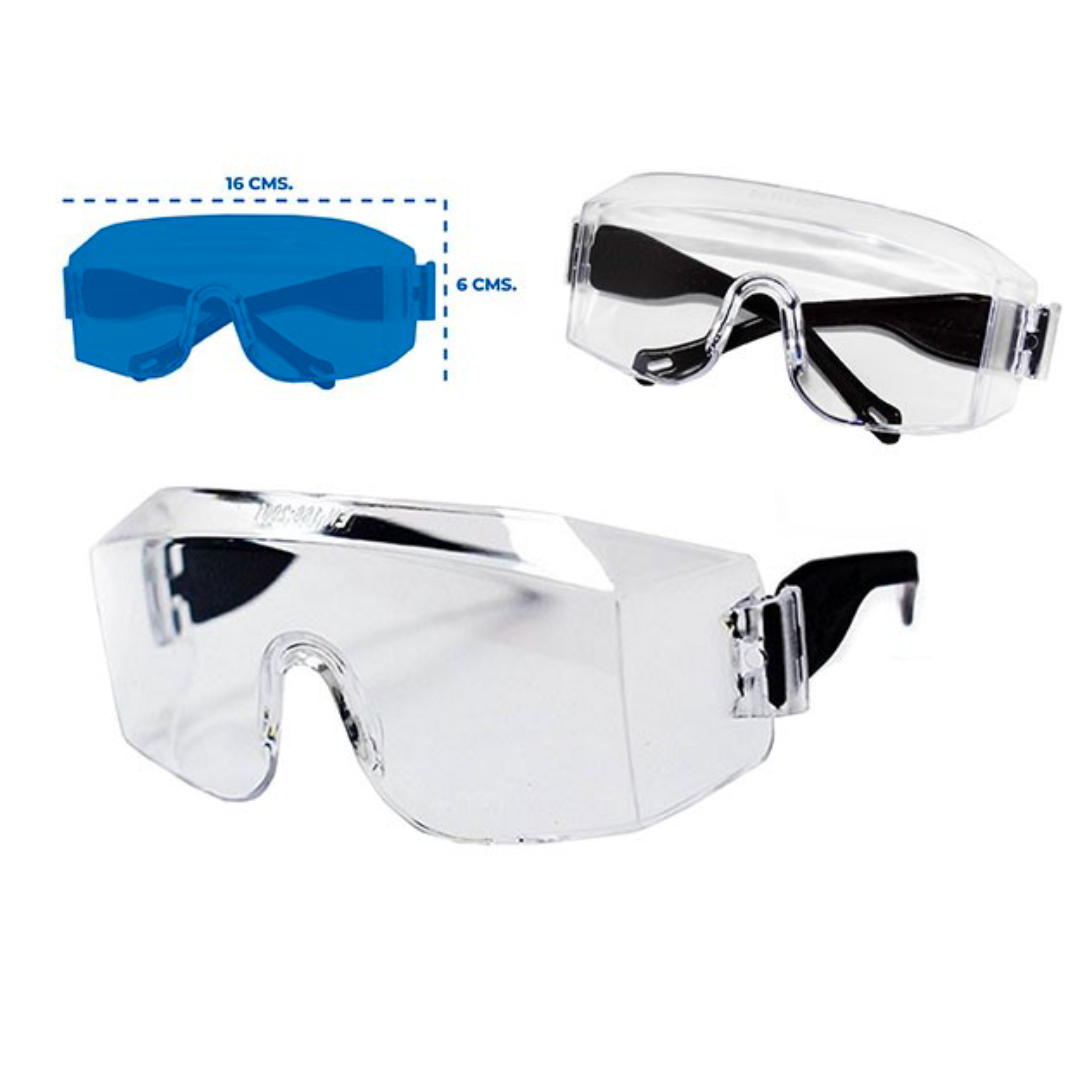 GAFAS SEGURIDAD INDUSTRIAL TRANSPARENTE