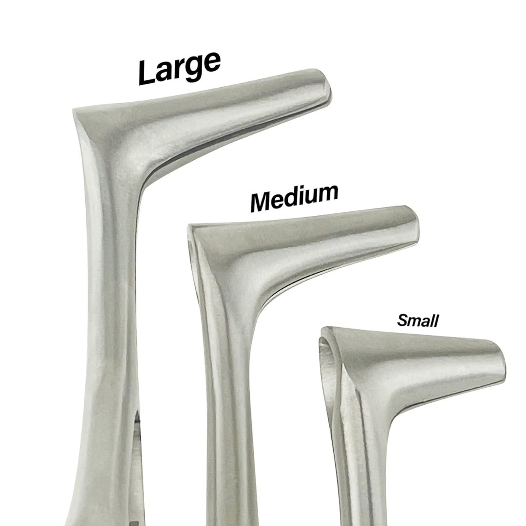 ESPÉCULO NASAL DE ACERO INOXIDABLE