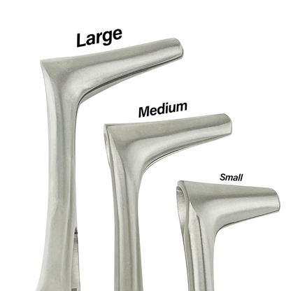 ESPÉCULO NASAL DE ACERO INOXIDABLE