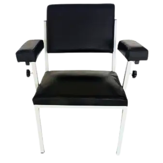 SILLA PARA TOMA DE MUESTRAS Y EXTRACCIÓN DE SANGRE CON APOYABRAZOS