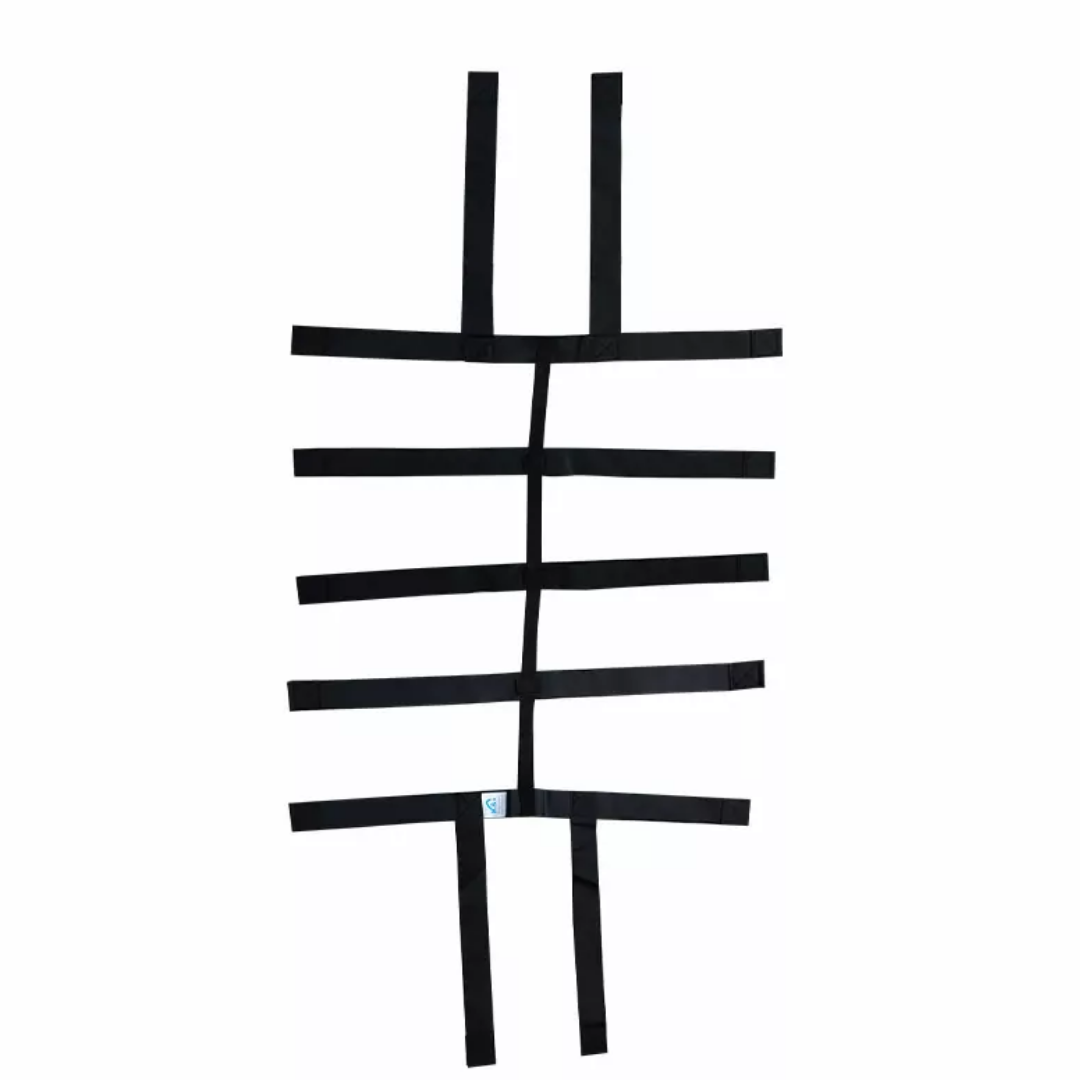 ARAÑA PARA CAMILLA DE EMERGENCIA NEGRA