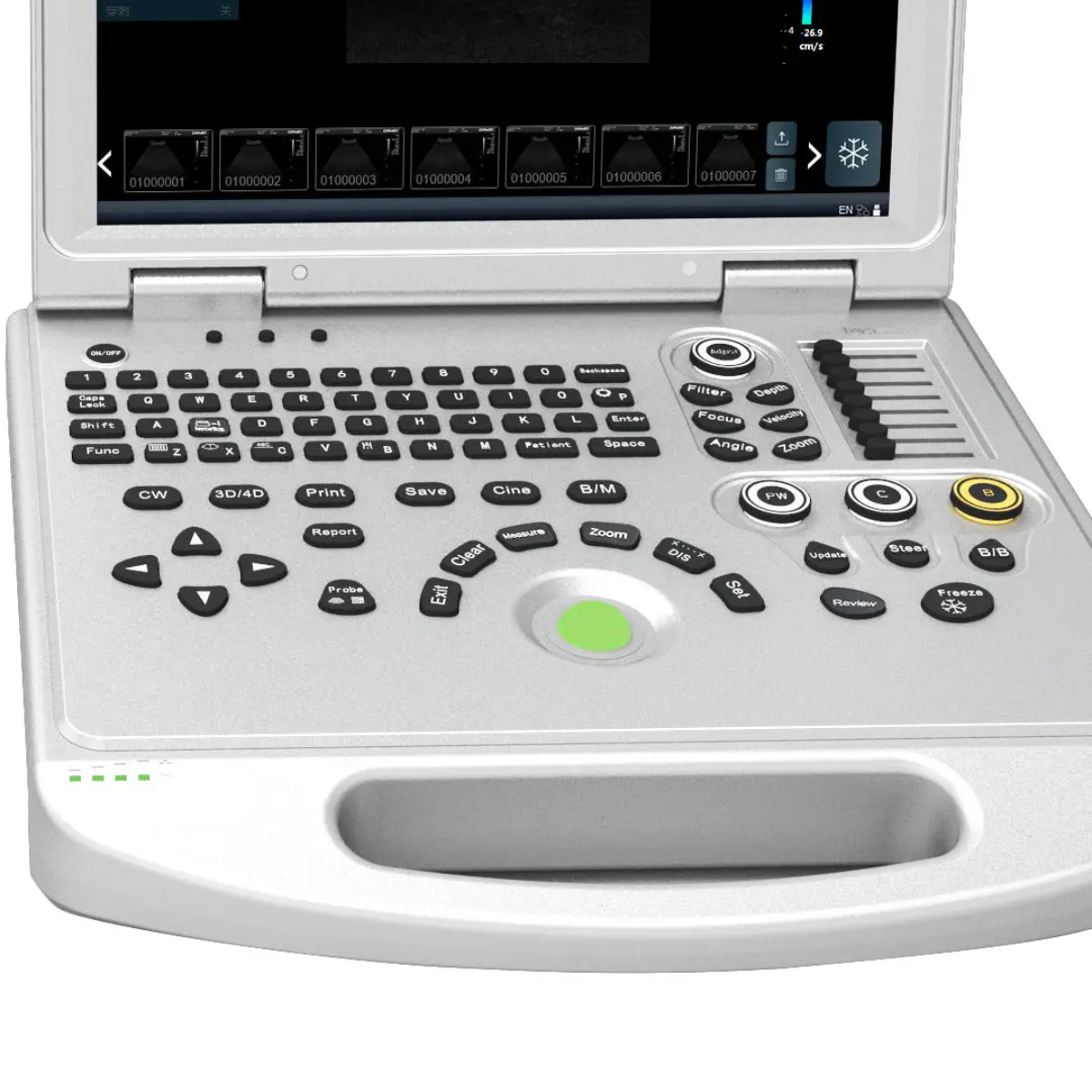 ECÓGRAFO PORTÁTIL PROFESIONAL DAWEI DW-L50 4D/5D CON DOPPLER COLOR Y ALTA RESOLUCIÓN