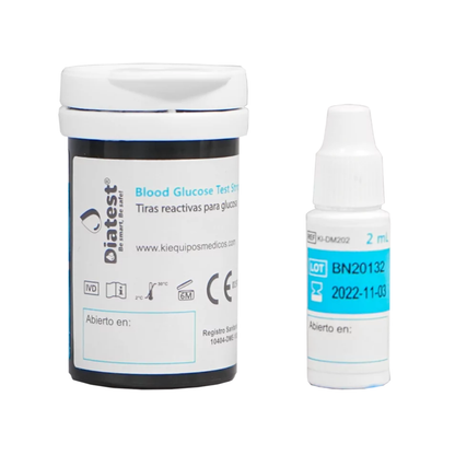 GLUCÓMETRO DIATEST® PARA MEDICIÓN RÁPIDA Y PRECISA DE GLUCOSA EN SANGRE
