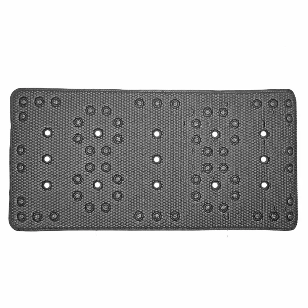 ALFOMBRILLA DE DUCHA ANTIDESLIZANTE EXTRA GRUESA – NEGRA
