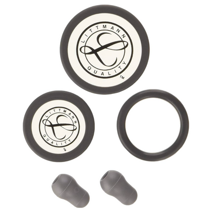 Kit de repuestos para estetoscopio 3M Littmann, Classic III, Cardiology IV, gris