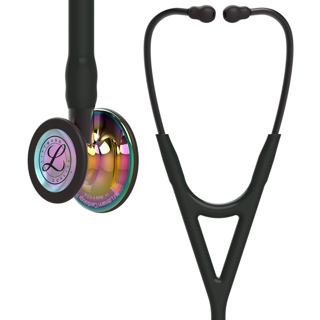 Estetoscopio Littmann Cardiology IV , Rainbow Black Black