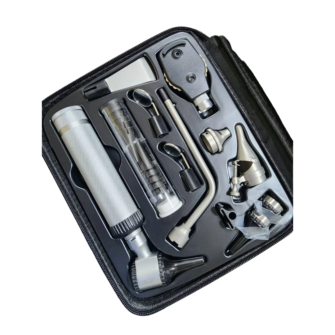 SET DE DIAGNÓSTICO ADC PROSCOPE® 2.5V | OTOSCOPIO, OFTALMOSCOPIO E ILUMINADOR CLÍNICO EN ESTUCHE