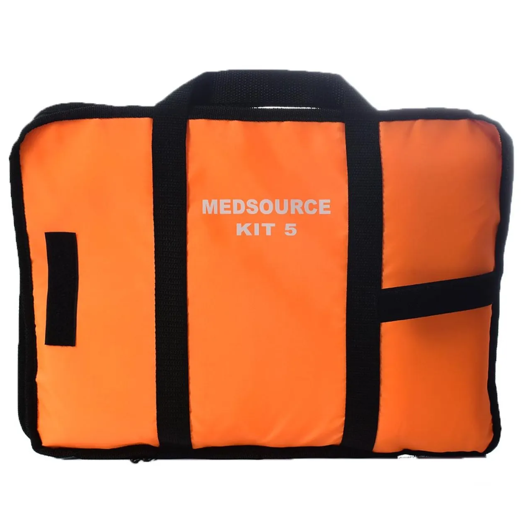 KIT DE TENSIÓMETRO ANEROIDE PARA EMERGENCIAS CON 5 BRAZALETES | ESFIGMOMANÓMETRO PROFESIONAL MULTITALLA