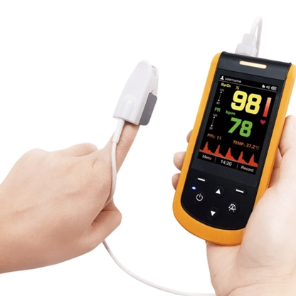 OXÍMETRO DE PULSO PORTÁTIL RECARGABLE LEPU MEDICAL SP-20 CON BLUETOOTH PARA ADULTOS Y PEDIÁTRICO