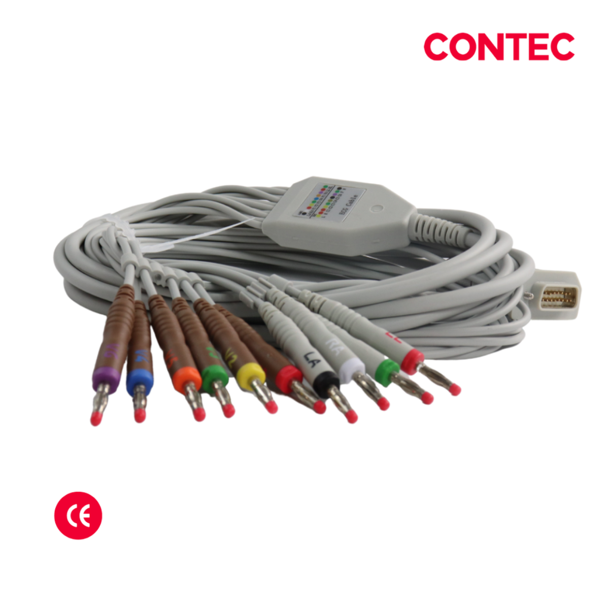 ELECTROCARDIÓGRAFO DE 12 CANALES CONTEC ECG1200G CON ANÁLISIS AUTOMÁTICO