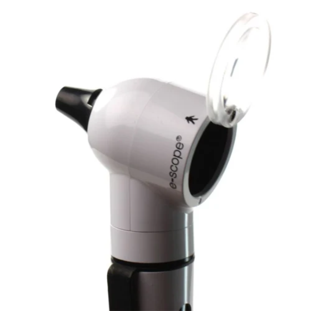 Otoscopio de bolsillo e-scope®, blanco