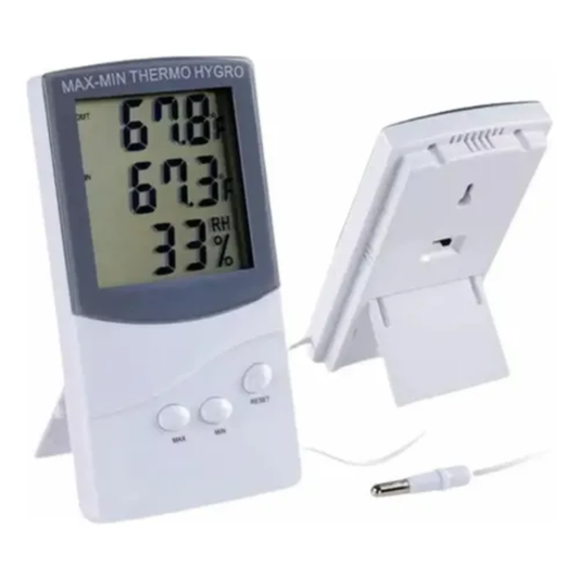 TERMOHIGRÓMETRO DIGITAL TA318 – MEDIDOR DE TEMPERATURA Y HUMEDAD