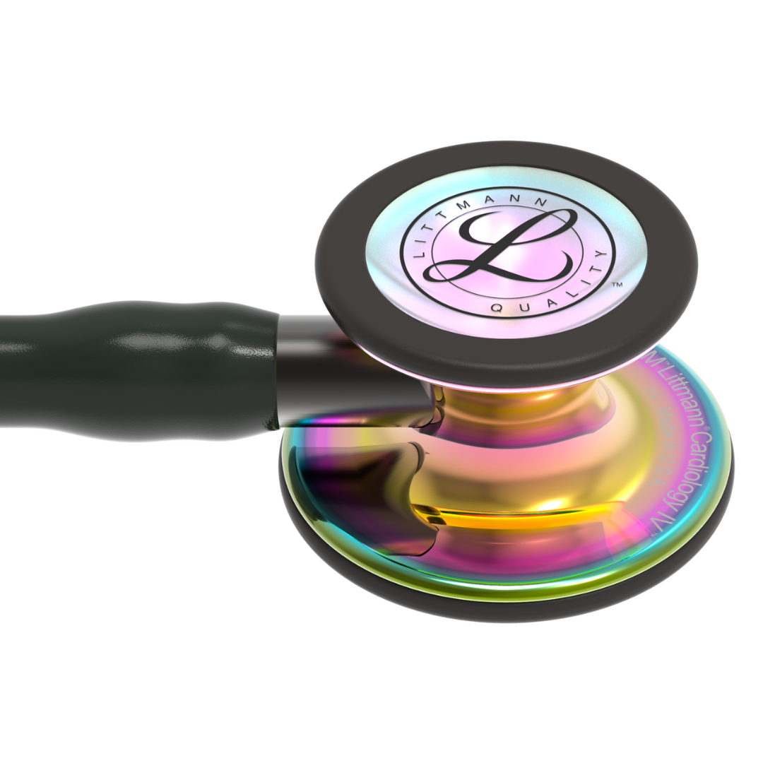 Estetoscopio Littmann Cardiology IV , Rainbow Black Black