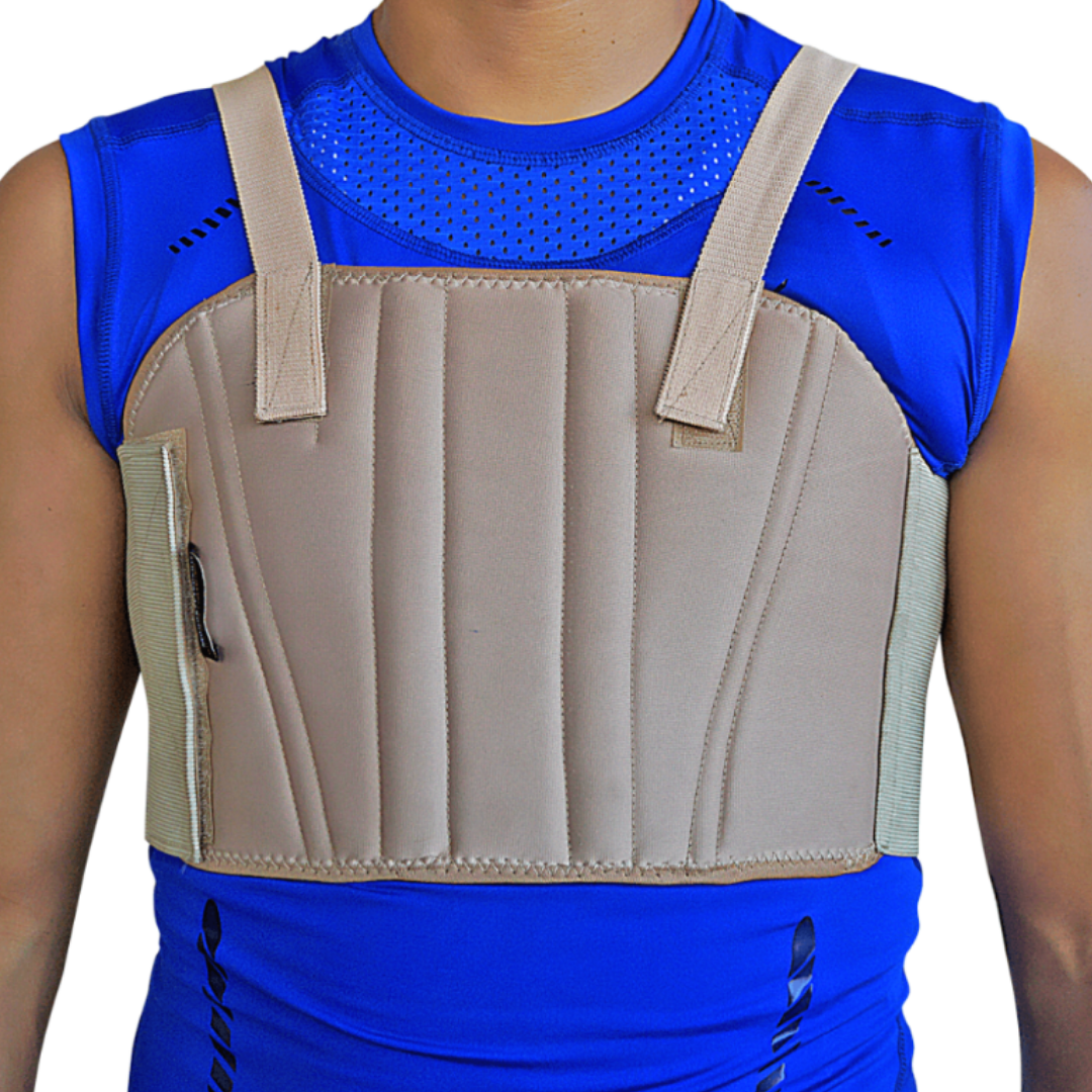 FAJA TORACICA CON TIRANTES LARGA