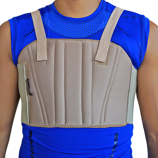 FAJA TORACICA CON TIRANTES LARGA