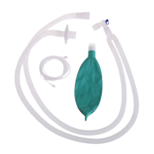 CIRCUITO DE ANESTESIA PEDIATRICO CON BALON MASK Y FILTRO