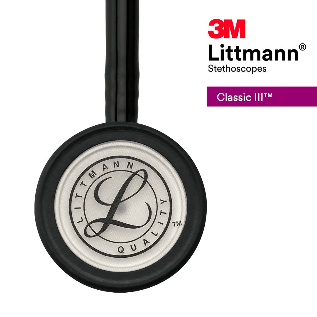 3M Littmann Classic III, tubo negro.