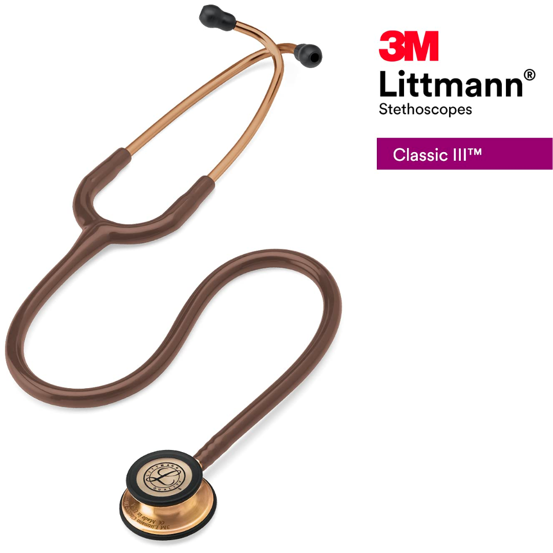 3M Littmann Classic III -5809 chocolate y arcoíris