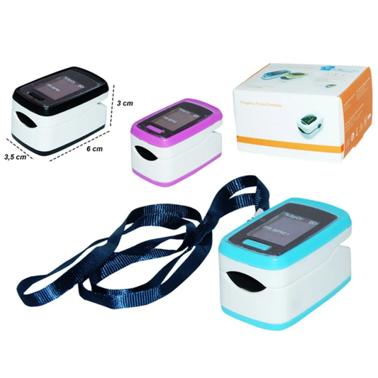 OXIMETRO DE PULSO MEDIC LIFE BLANCO/AZUL