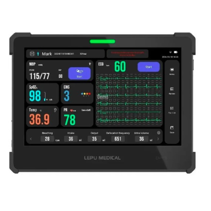 MONITOR MULTIPARÁMETROS CLÍNICO TÁCTIL LEPU MEDICAL AIVEW-VS PARA MONITOREO DE SIGNOS VITALES