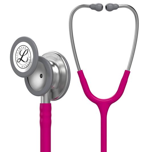 3M Littmann Classic III - 5648 tubo frambuesa campana gris