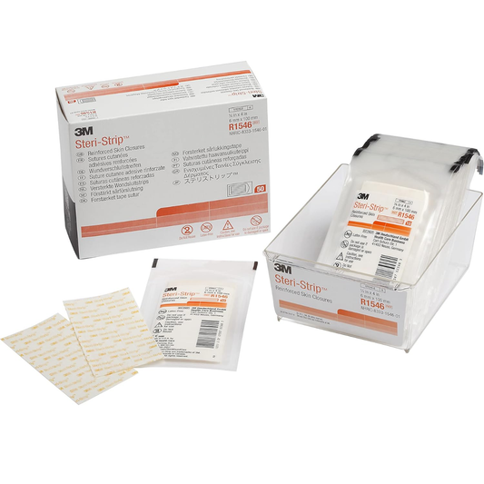 STERI STRIPS - TIRAS DE CIERRE DE PIEL 1/4 X 4 PULG 3M