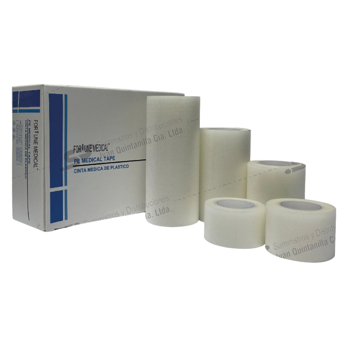 ESPARADRAPO CINTA MEDICA DE PLASTICO PE / TAPE 10 CM X 9.14 M