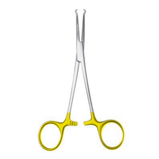 PINZA ARO VASECTOMIA MANGO DORADO