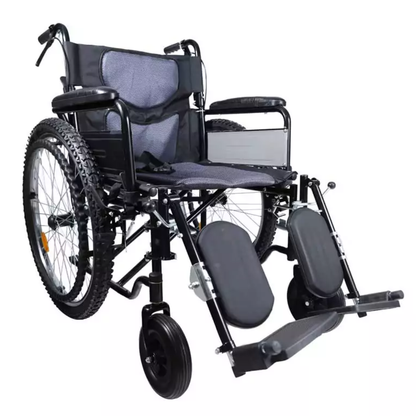SILLA DE RUEDAS ACTION A.T. TODO TERRENO ELR CONFORT CON PIECERAS ELEVABLES