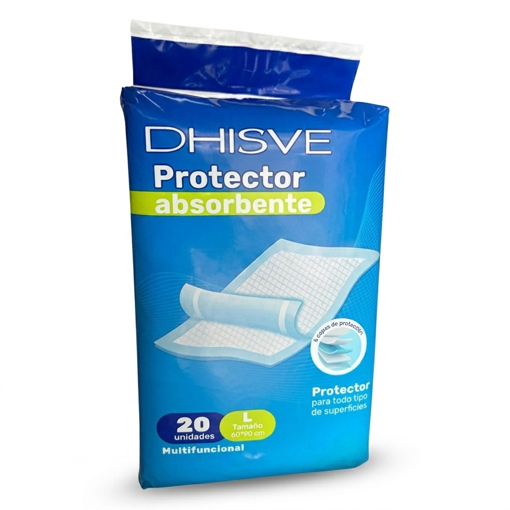 PROTECTOR ABSORBENTE DE CAMA DHISVE X2