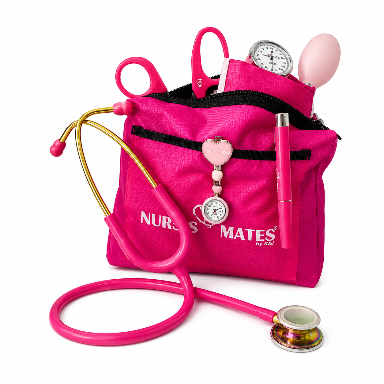 KIT NURSE MATES | ESTETOSCOPIO DELUXE, TENSIÓMETRO Y ACCESORIOS