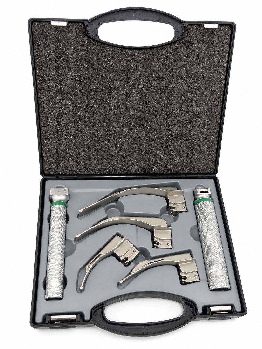 SET DE LARINGOSCOPIO MACINTOSH DE FIBRA ÓPTICA ADC