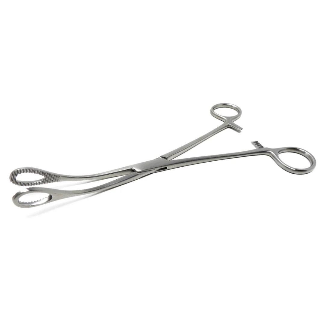 PINZA FORESTER DE ARO CURVA 25 CM – LeDoct Insumos médicos