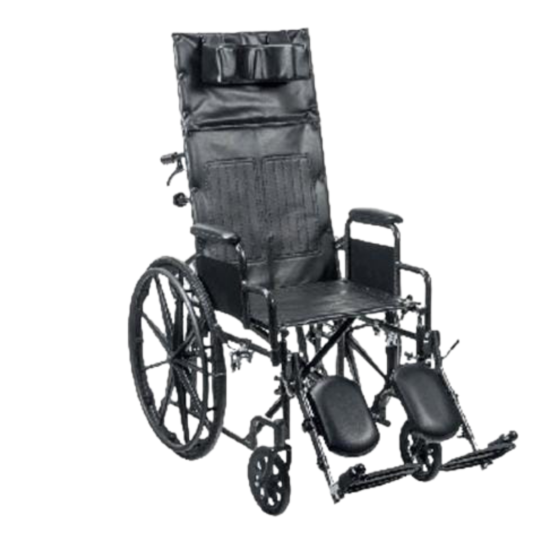 SILLA DE RUEDAS RECLINABLE SILVER SPORT I 18" – DRIVE MEDICAL