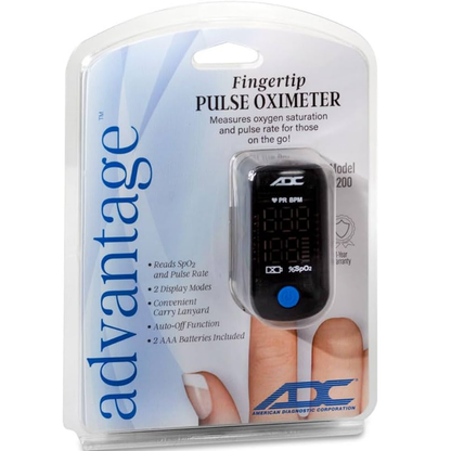 OXÍMETRO DE PULSO ADC ADVANTAGE 2200 – DE DEDO